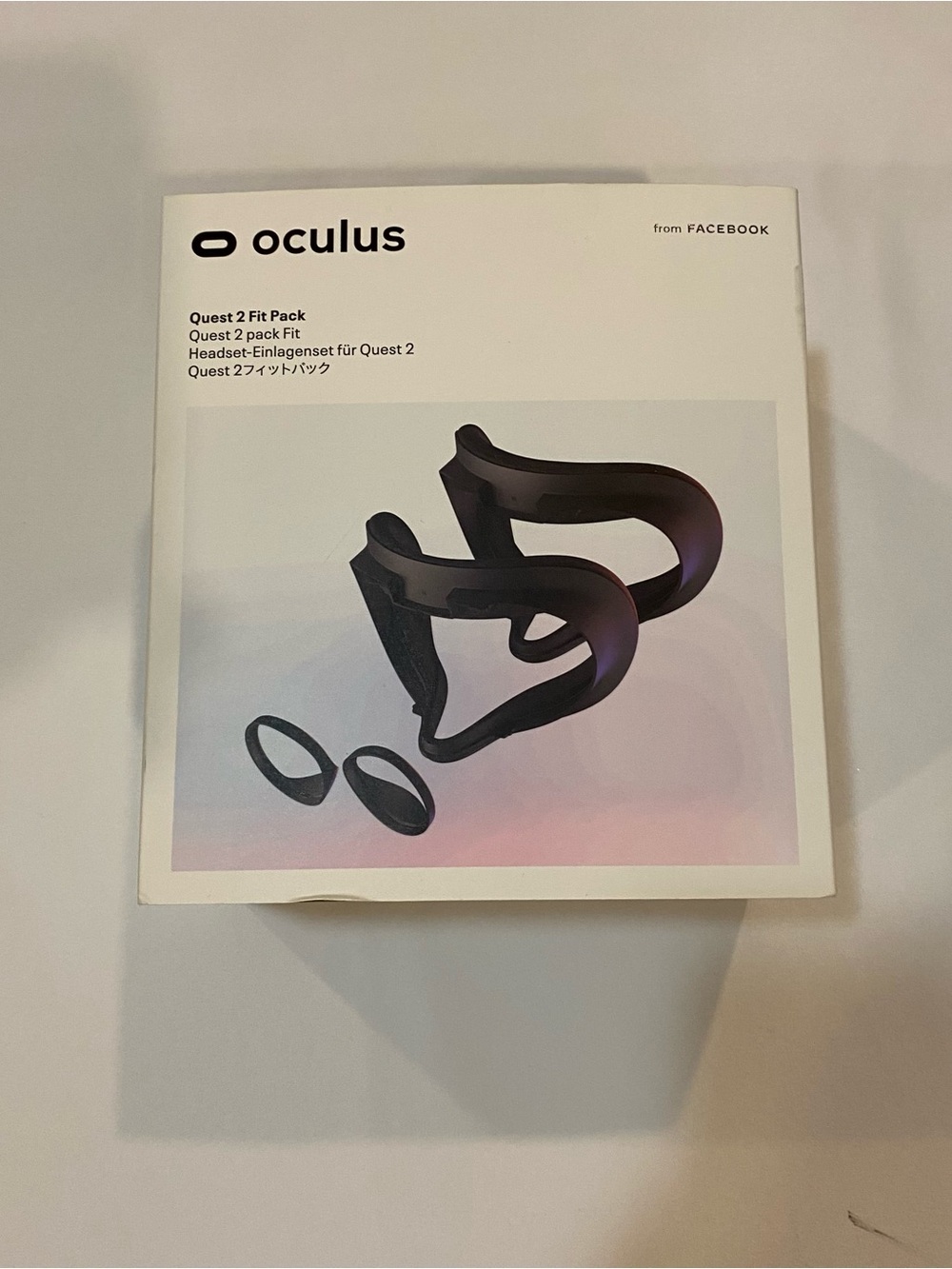 Oculus Quest 2 Fit Pack Replacement Head Strap - Black